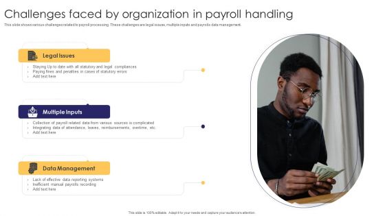 Challenges Faced By Organization In Payroll Handling Information PDF