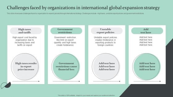 Challenges Faced By Organizations In International Global Expansion Strategy Structure PDF Challenges Faced By Organizations In International Global Expansion Strategy Structure PDF