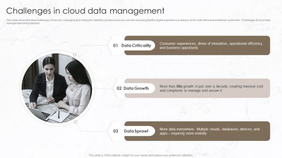 Challenges In Cloud Data Management Diagrams PDF