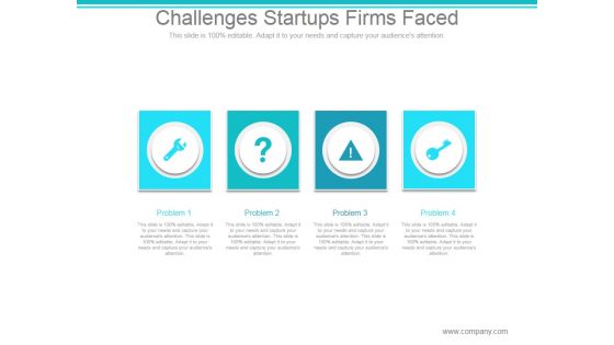 Challenges Startups Firms Faced Ppt PowerPoint Presentation Summary