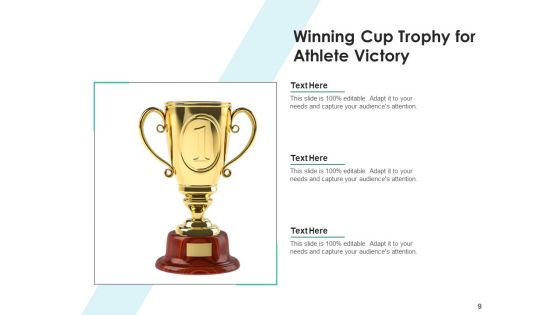 Champions Trophy Icon Targets Team Ppt PowerPoint Presentation Complete Deck