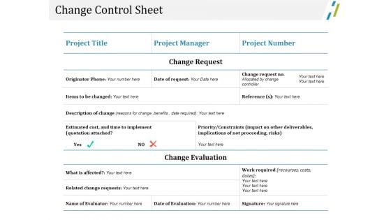 Change Control Sheet Ppt PowerPoint Presentation Pictures Format Change Control Sheet Ppt PowerPoint Presentation Pictures Format