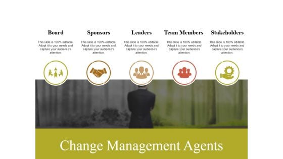 Change Management Agents Ppt PowerPoint Presentation Outline Background Image Change Management Agents Ppt PowerPoint Presentation Outline Background Image