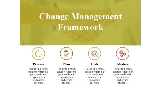 Change Management Framework Ppt PowerPoint Presentation Infographic Template Example Introduction