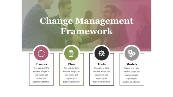 Change Management Framework Ppt PowerPoint Presentation Professional Rules