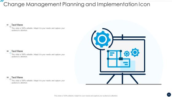 Change Management Implementation Plan Ppt PowerPoint Presentation Complete With Slides Slide13