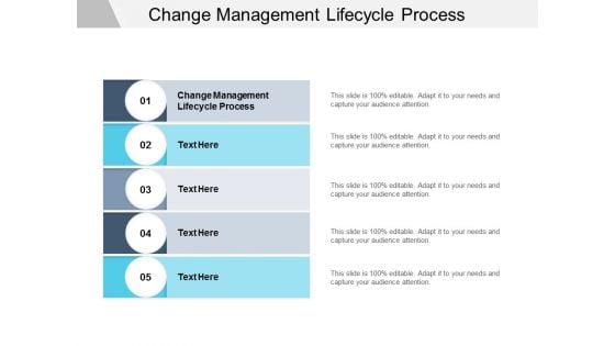 Change Management Lifecycle Process Ppt PowerPoint Presentation Slides Styles Cpb Change Management Lifecycle Process Ppt PowerPoint Presentation Slides Styles Cpb