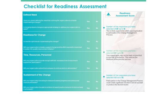 Change Readiness Assessment Ppt PowerPoint Presentation Complete Deck With Slides Slide06