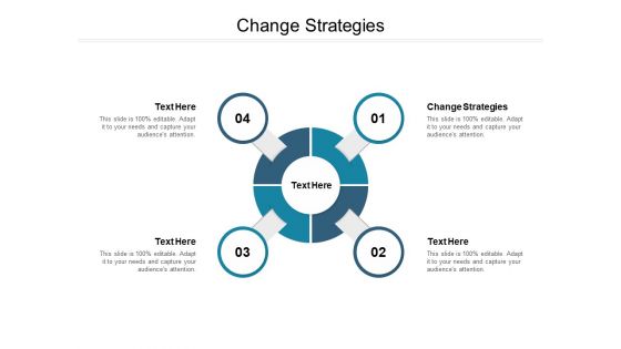 Change Strategies Ppt PowerPoint Presentation Professional Themes Cpb