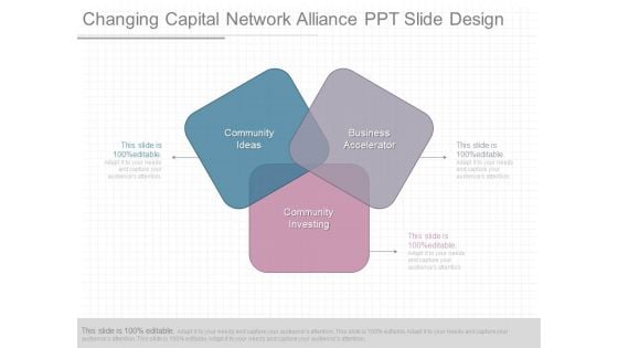 Changing Capital Network Alliance Ppt Slide Design