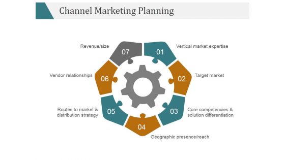 Channel Marketing Planning Ppt PowerPoint Presentation Microsoft
