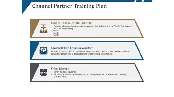 Channel Partner Training Plan Ppt PowerPoint Presentation Portfolio Graphic Images