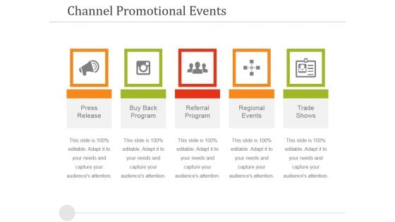 Channel Promotional Events Ppt PowerPoint Presentation Layouts Graphics