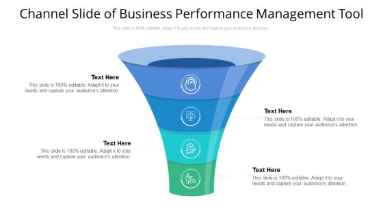 Channel Slide Of Business Performance Management Tool Ppt PowerPoint Presentation Icon Example File PDF