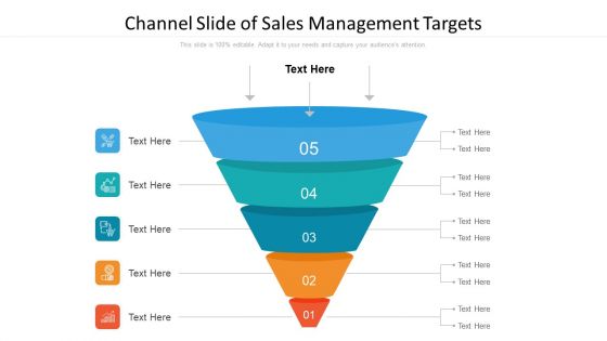 Channel Slide Of Sales Management Targets Ppt PowerPoint Presentation Gallery Sample PDF