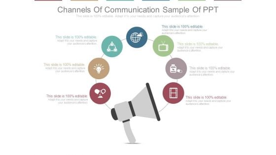 Channels Of Communication Sample Of Ppt