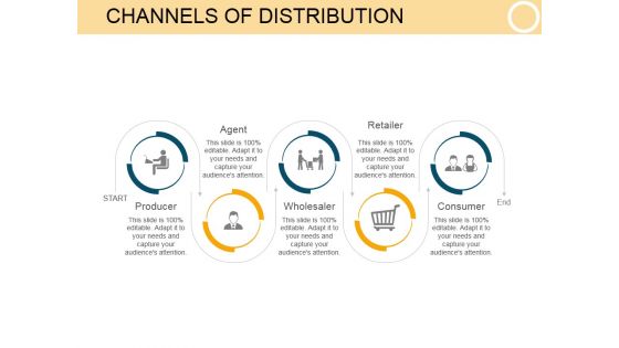 Channels Of Distribution Template 2 Ppt PowerPoint Presentation Summary