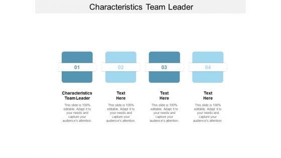Characteristics Team Leader Ppt PowerPoint Presentation Outline Smartart Cpb Characteristics Team Leader Ppt PowerPoint Presentation Outline Smartart Cpb