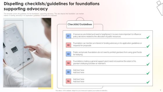 Charitable Leadership Playbook For Policy Advocacy Ppt PowerPoint Presentation Complete Deck With Slides Slide07