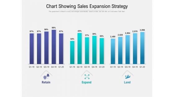 Chart Showing Sales Expansion Strategy Ppt PowerPoint Presentation Styles Professional PDF