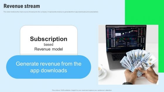 Chat Messenger Investor Funding Elevator Pitch Deck Revenue Stream Slides PDF