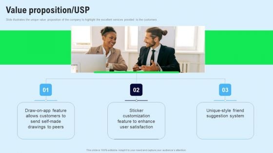 Chat Messenger Investor Funding Elevator Pitch Deck Value Proposition Usp Pictures PDF Chat Messenger Investor Funding Elevator Pitch Deck Value Proposition Usp Pictures PDF