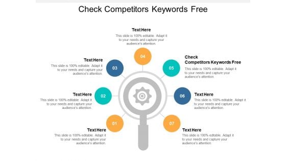 Check Competitors Keywords Free Ppt PowerPoint Presentation Portfolio Styles Cpb