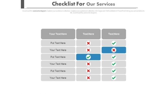 Checklist For Financial Reporting Powerpoint Slides