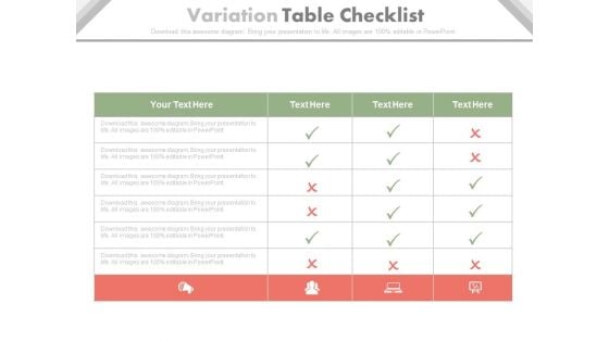 Checklist For Strategic Marketing Plan Powerpoint Slides