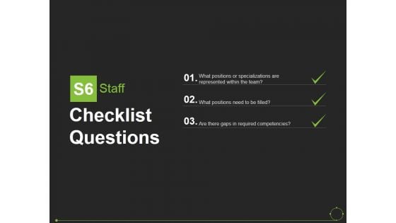 Checklist Questions Template 5 Ppt PowerPoint Presentation Professional Influencers