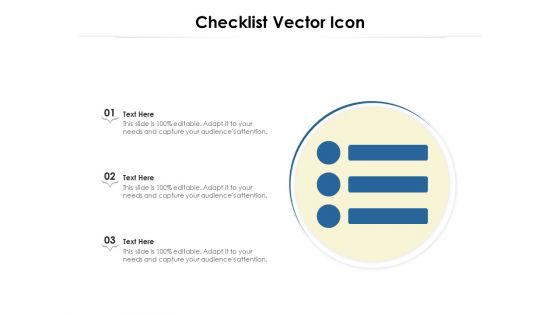 Checklist Vector Icon Ppt PowerPoint Presentation File Mockup PDF