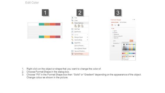 Checklist With Financial Planning Icons Powerpoint Slides