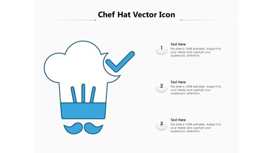 Chef Hat Vector Icon Ppt PowerPoint Presentation Gallery Designs PDF