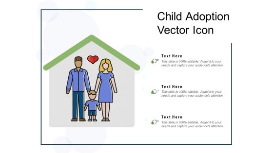 Child Adoption Vector Icon Ppt PowerPoint Presentation Summary Skills PDF