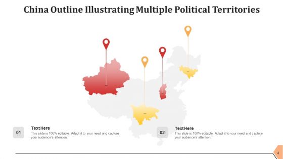 China Outline Provinces Population Data Ppt PowerPoint Presentation Complete Deck With Slides
