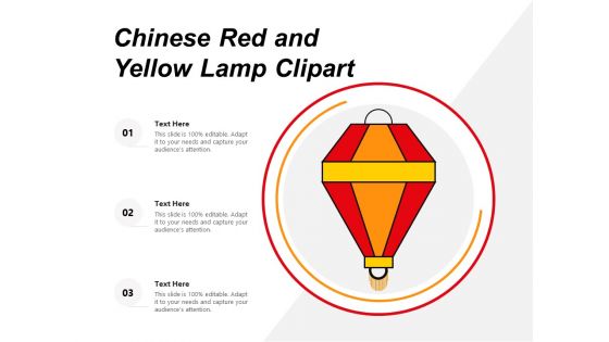 Chinese Red And Yellow Lamp Clipart Ppt PowerPoint Presentation Gallery Clipart PDF