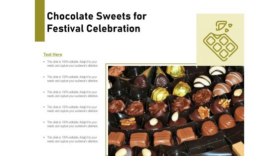 Chocolate Sweets For Festival Celebration Ppt PowerPoint Presentation Professional Outfit PDF