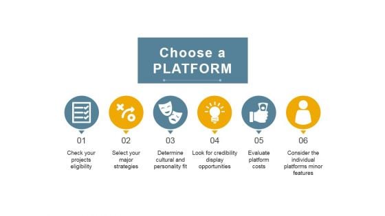 Choose A Platform Ppt PowerPoint Presentation Outline Ideas