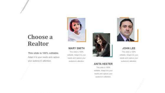Choose A Realtor Ppt PowerPoint Presentation Inspiration Choose A Realtor Ppt PowerPoint Presentation Inspiration