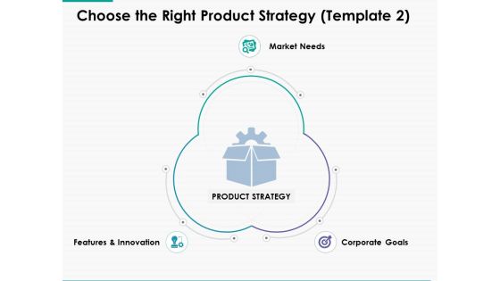 Choose The Right Product Strategy Business Ppt Powerpoint Presentation Layouts Format Ideas