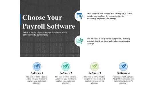 Choose Your Payroll Software Ppt PowerPoint Presentation Infographic Template Smartart Choose Your Payroll Software Ppt PowerPoint Presentation Infographic Template Smartart