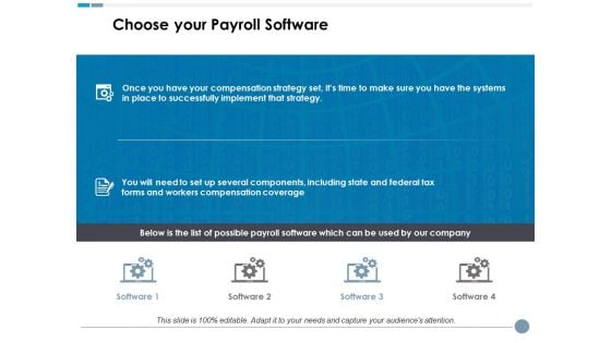 Choose Your Payroll Software Ppt PowerPoint Presentation Professional Guide Choose Your Payroll Software Ppt PowerPoint Presentation Professional Guide