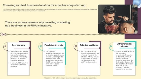 Choosing An Ideal Business Location For A Barber Shop Start Up Ideas PDF