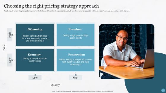 Choosing The Right Pricing Strategy Approach Pricing Strategies For New Product In Market Designs PDF