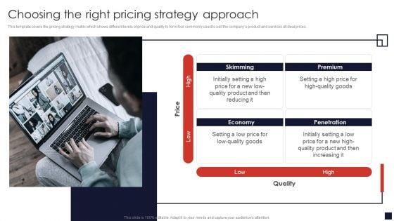 Choosing The Right Pricing Strategy Approach Product Pricing Strategic Guide Brochure PDF Choosing The Right Pricing Strategy Approach Product Pricing Strategic Guide Brochure PDF