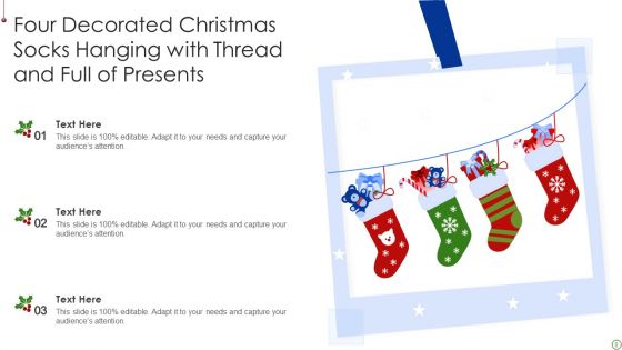 Christmas Socks Ppt PowerPoint Presentation Complete Deck With Slides
