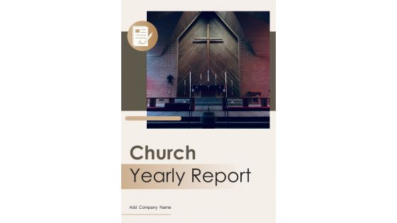 Church Yearly Report One Pager Documents Church Yearly Report One Pager Documents