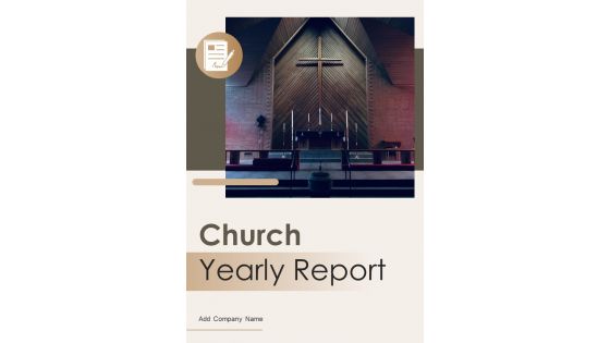 Church Yearly Report One Pager Documents