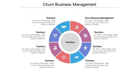 Churn Business Management Ppt PowerPoint Presentation File Diagrams Cpb Pdf
