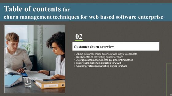 Churn Management Techniques For Web Based Software Enterprise Ppt PowerPoint Presentation Complete Deck With Slides